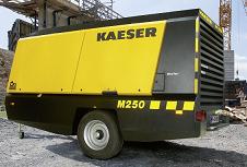 Kompresor marki Kaeser, częsci silnikowe